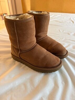 UGG Chestnut Shearling-Lined Boot